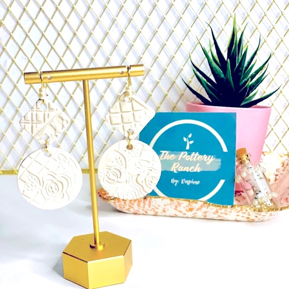 Handmade Statement Earrings - Picture 1 of 1